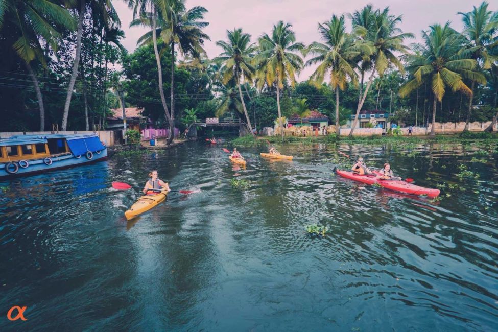 adventure in india - kayaking