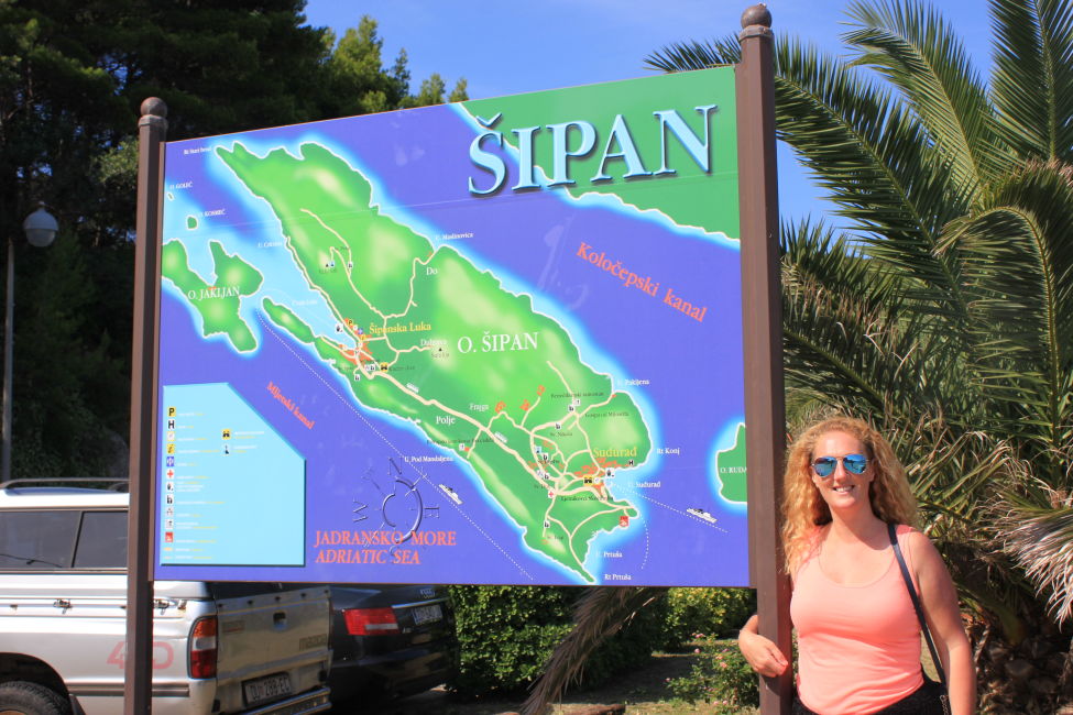 Map of Sipan Island