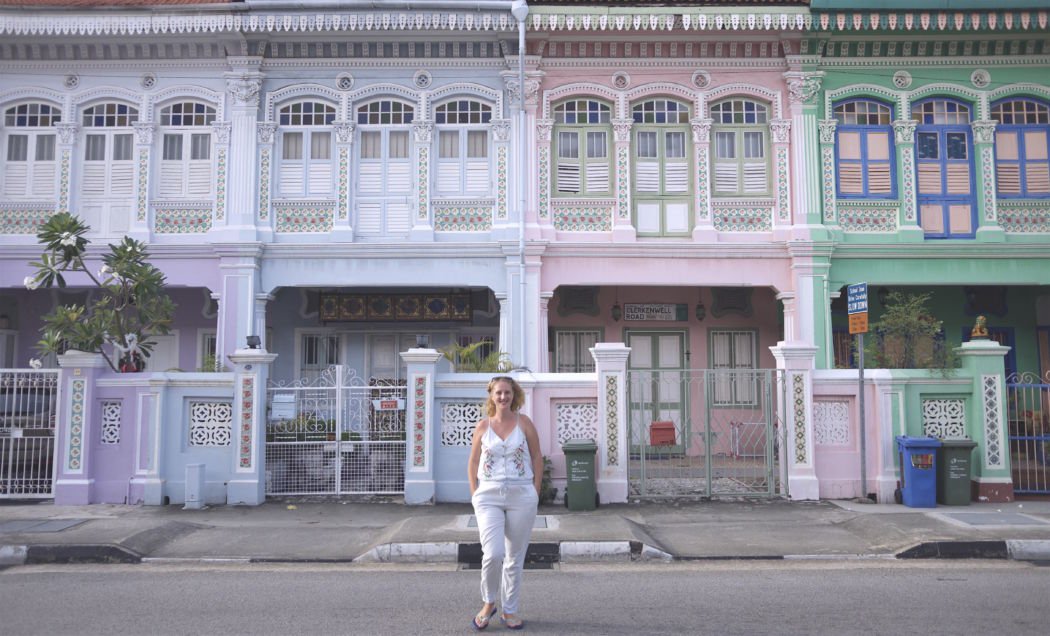 Koon Seng Road – Most Colourful Houses In Singapore