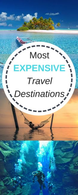 most expensive travel destinations