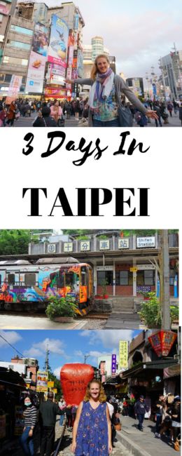 3 days in Taipei Itinerary