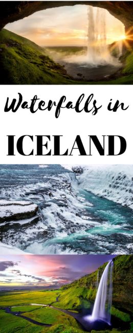 Stunning Waterfalls in Iceland