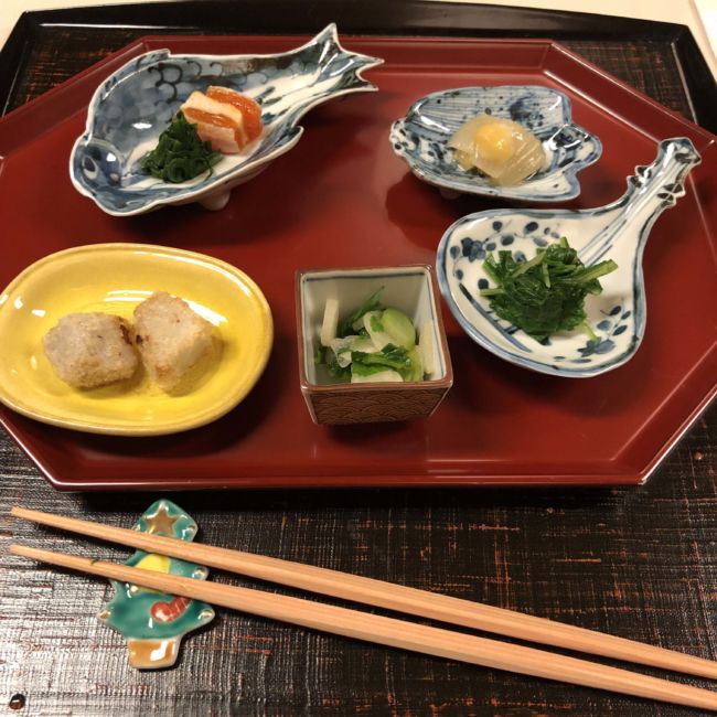 Traditional Kaiseki meal Kyoto