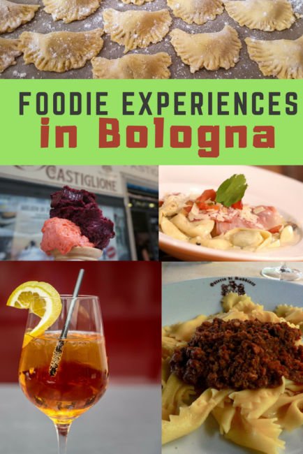 Food in Bologna Italy