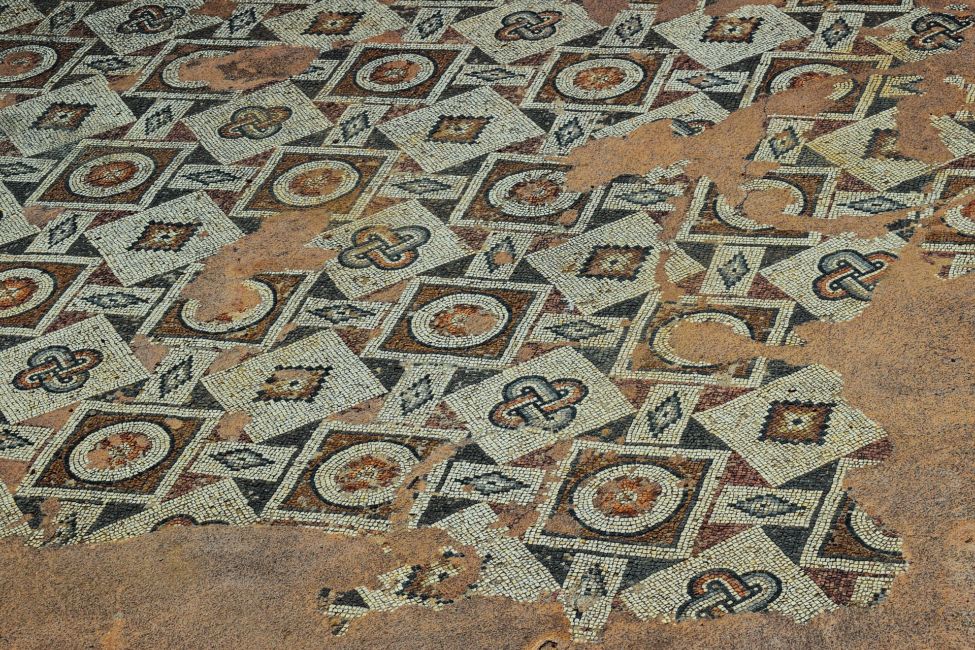 famous mosaics floor paphos