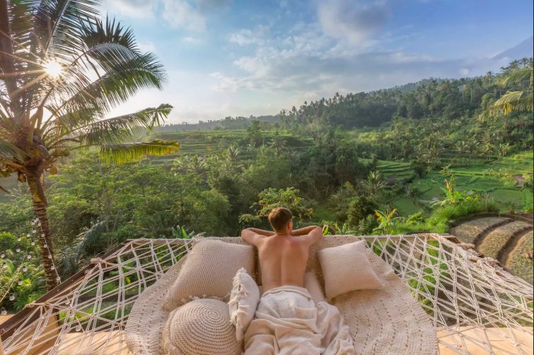 The Famous Airbnb Ubud Treehouse With Hammock Bed