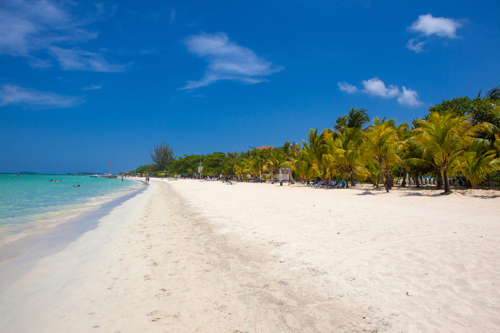 Negril beach Jamaica 