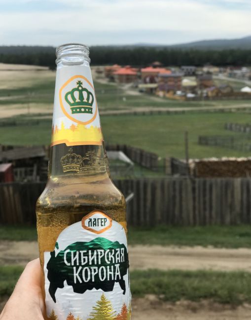 beer on trans Siberian 
